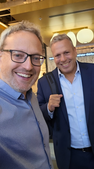 Hagai Heshes and Guy Spira, co-founders of Beigale Insights